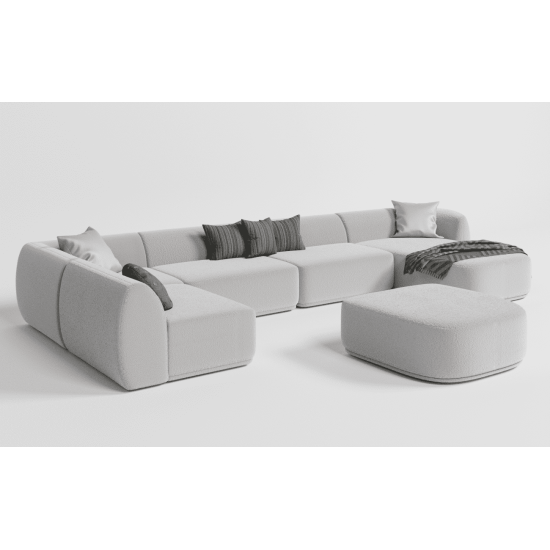 Corner Sofa w/ chaiselong Lux
