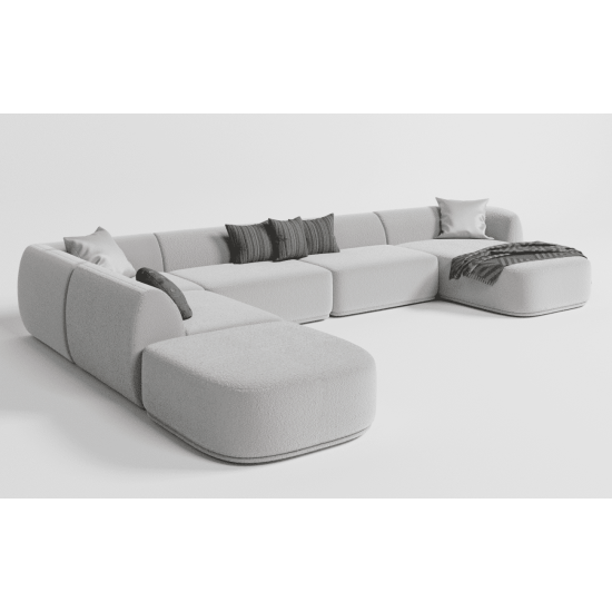 Corner Sofa w/ chaiselong Lux
