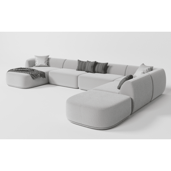 Corner Sofa w/ chaiselong Lux