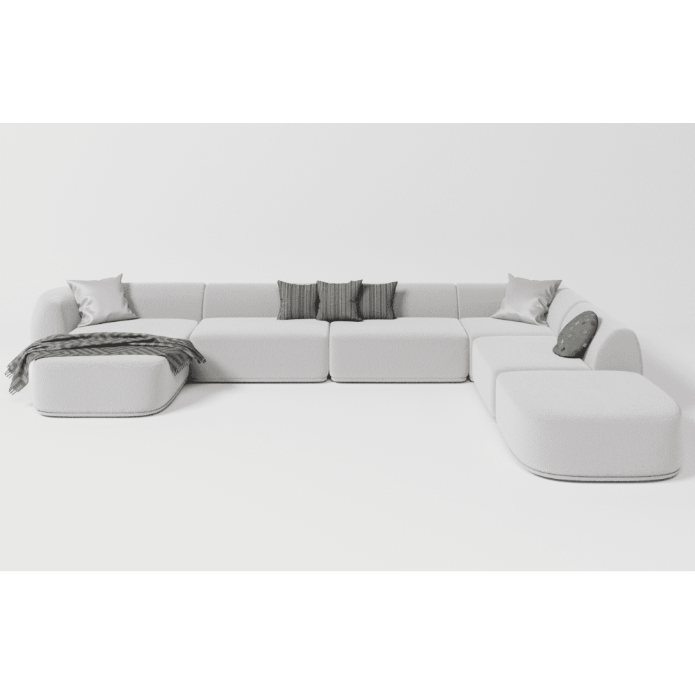 Corner Sofa w/ chaiselong Lux