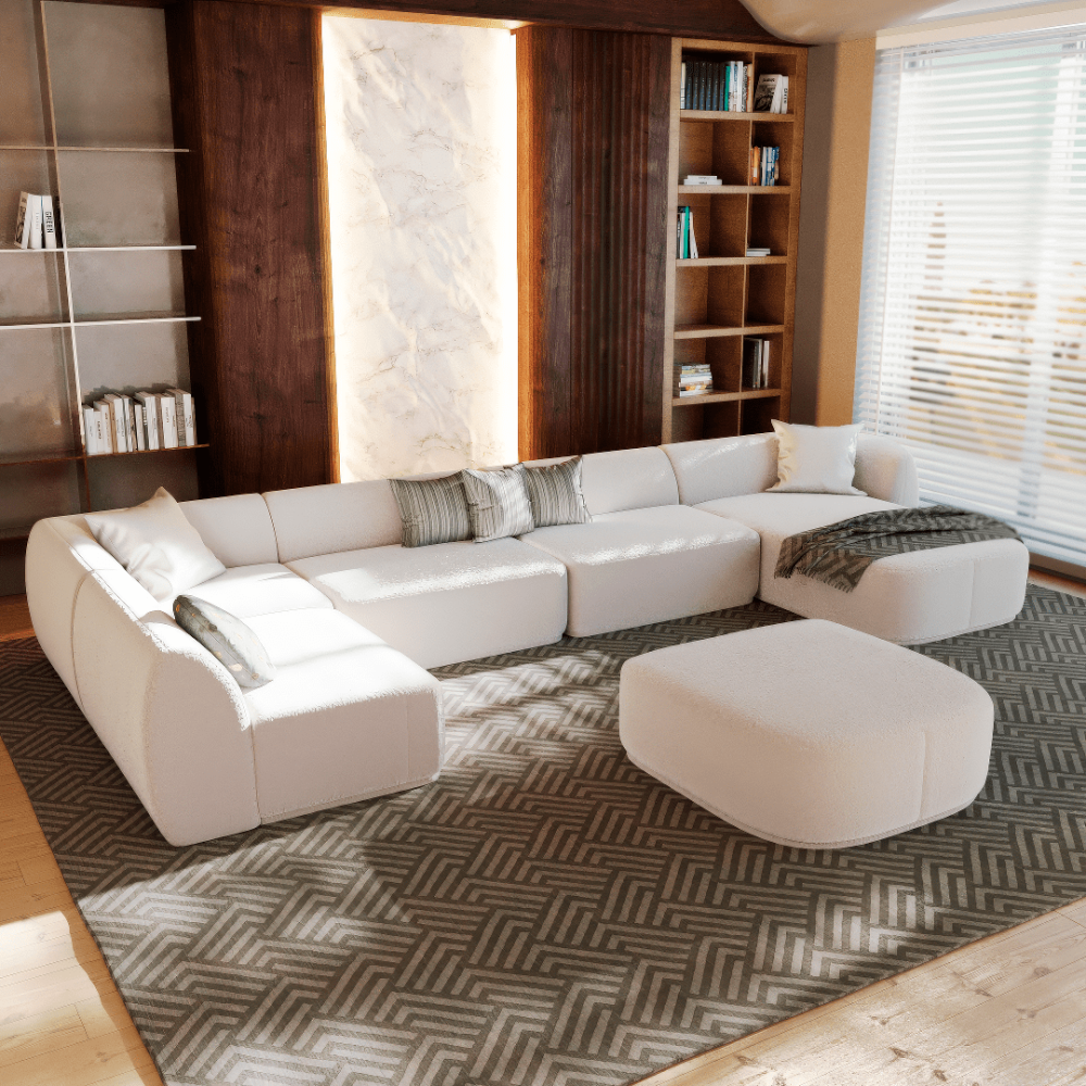 Corner Sofa w/ chaiselong Lux