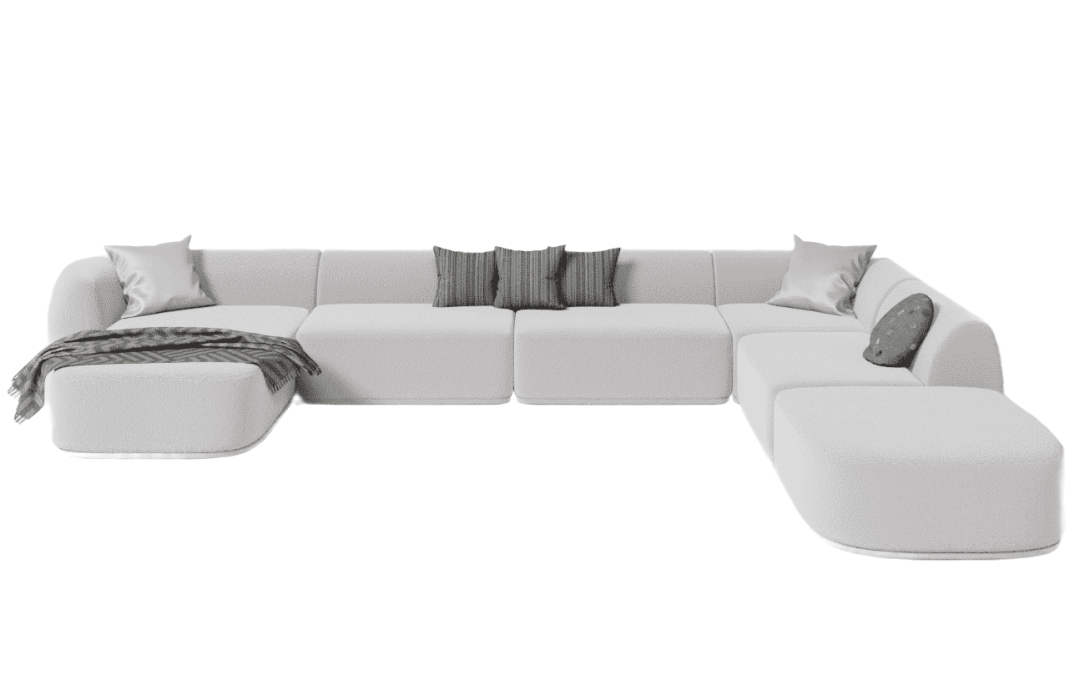Corner Sofa w/ chaiselong Lux