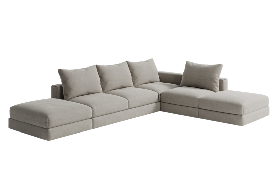 Corner sofa with chaiselong Zen