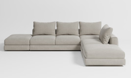 Corner sofa with chaiselong Zen