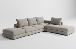 Corner sofa with chaiselong Zen