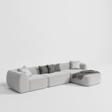 Lux w/ chaiselong Sofa