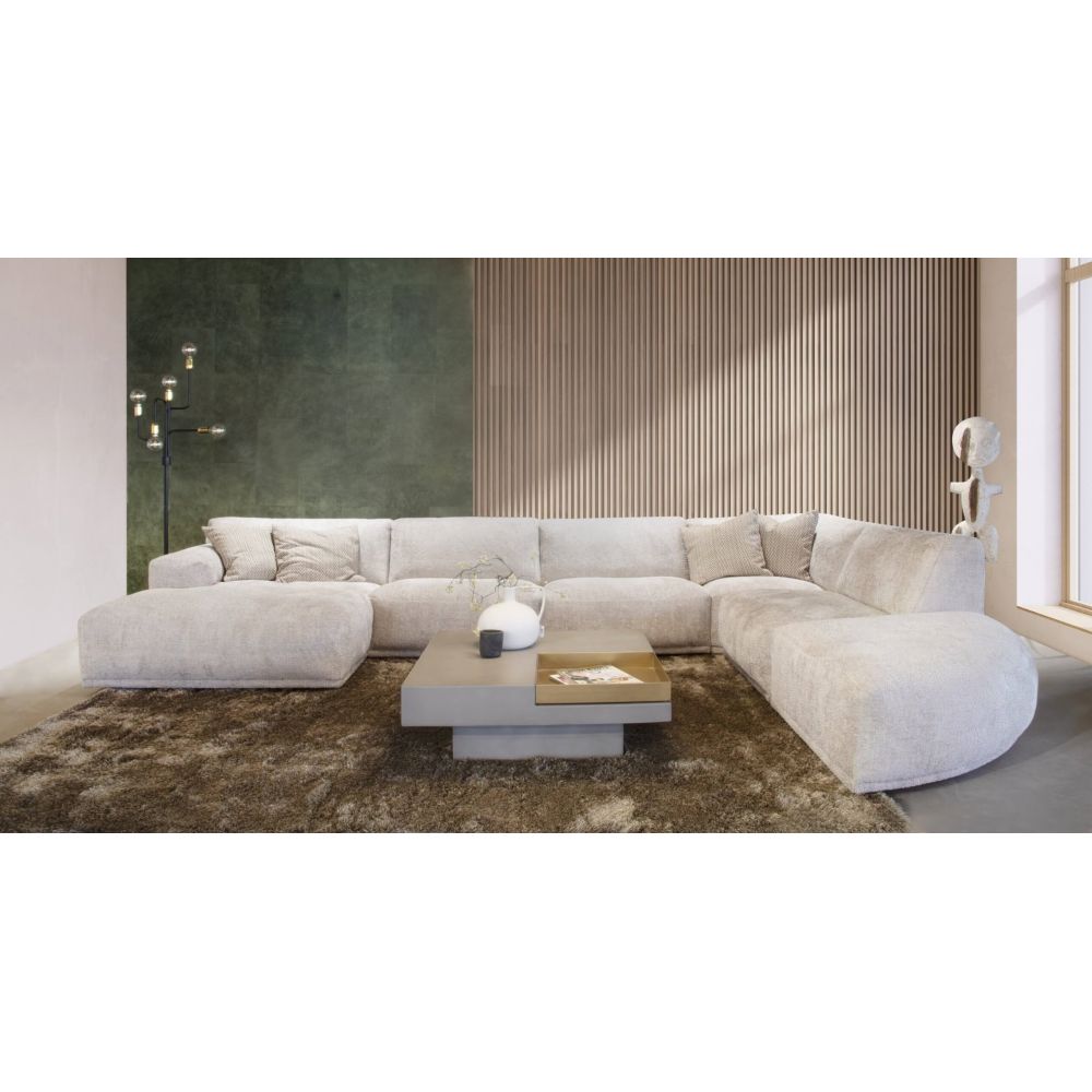 Sofá de canto c/ chaiselongue Rowan