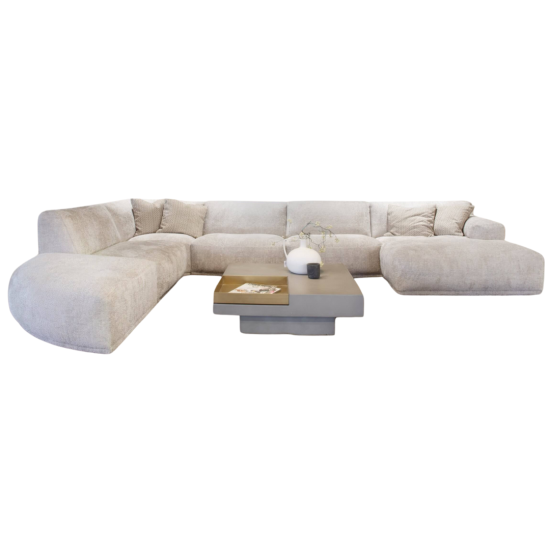 Sofá de canto c/ chaiselongue Rowan