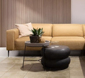 Corner sofa with chaiselong Akira