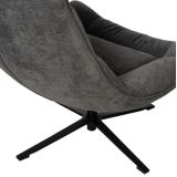 Swivel armchair Parme