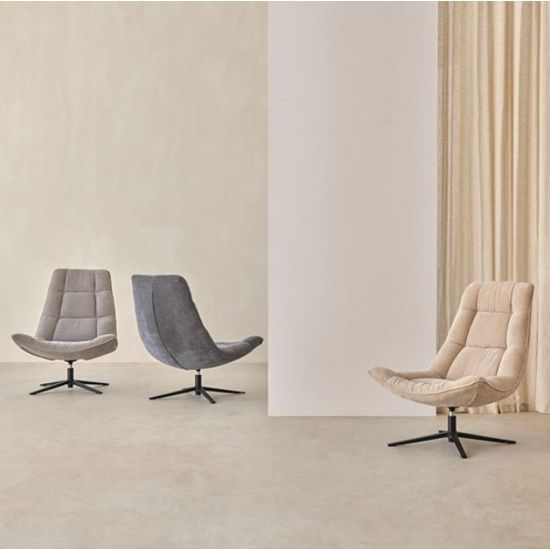 Swivel armchair Parme