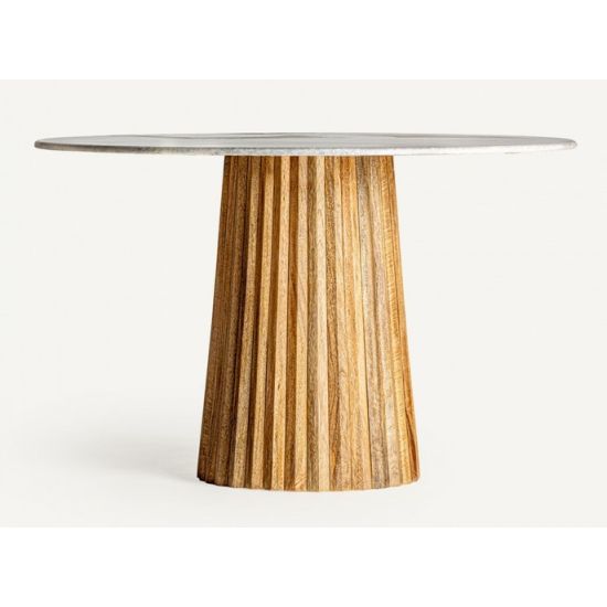 Round Dining table Plissé
