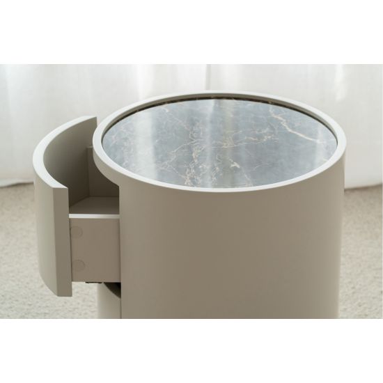Round Side table Grill IV