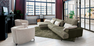 Sofa w/ chaiselong Suot