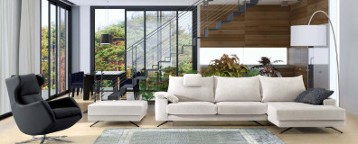 Sofa w/ chaiselong Ainrofilac