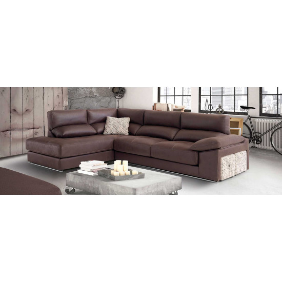 Sofa corner w/chaiselong Itari