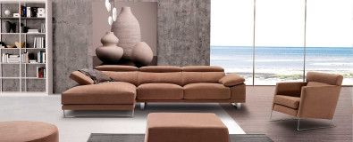 Sofa w/ Chaiselong Oemor