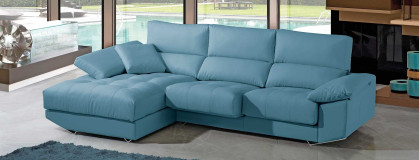 Sofa w/ Chaiselong Suez