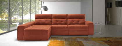 Sofa Relax w/ Chaiselong Suedama