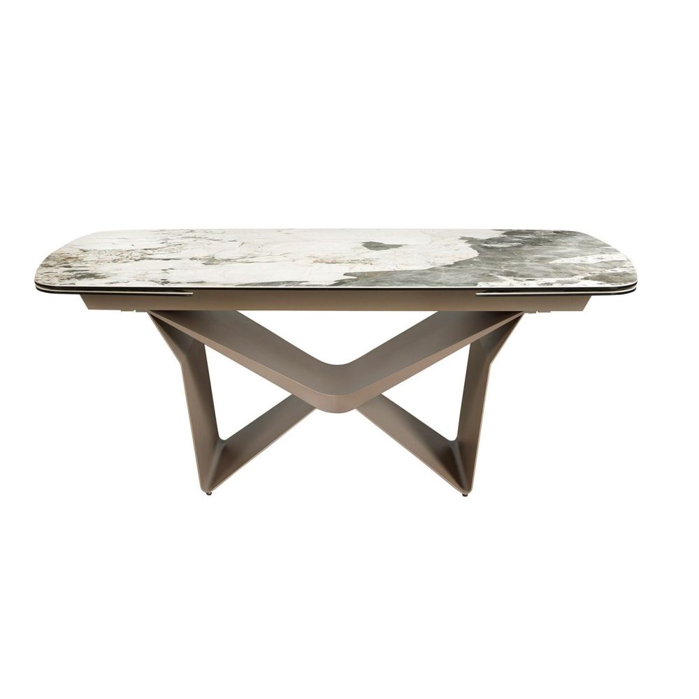 Dinning Table Rectangular Extensible Taup