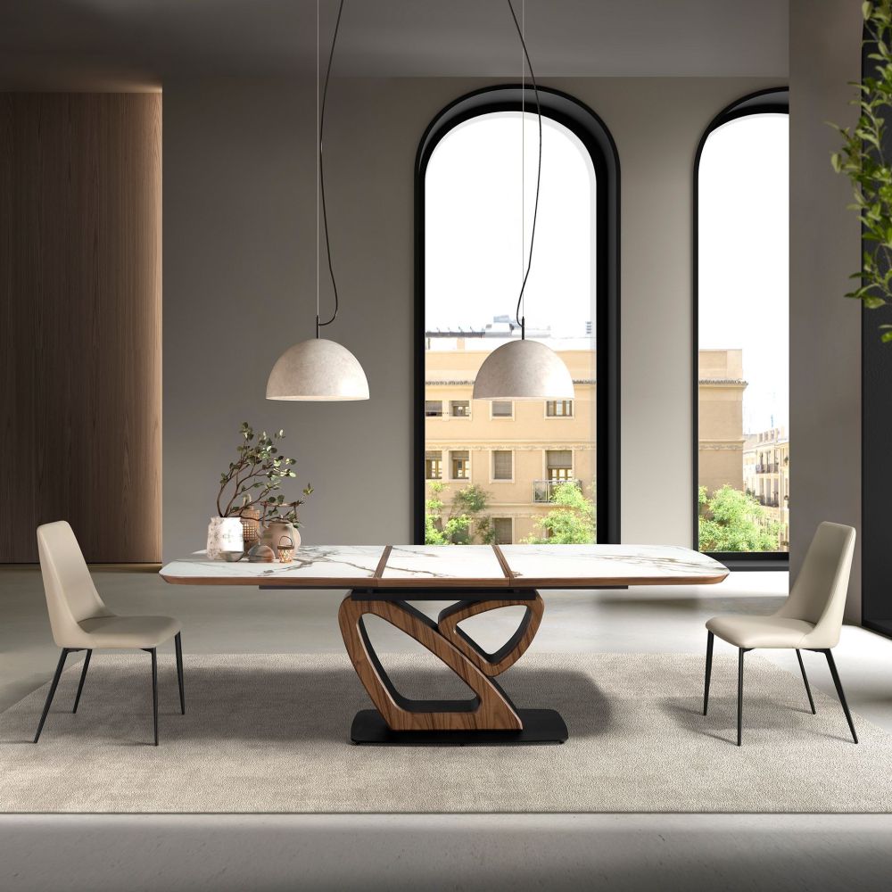 Mesa Jantar Retangular Extensível Barl