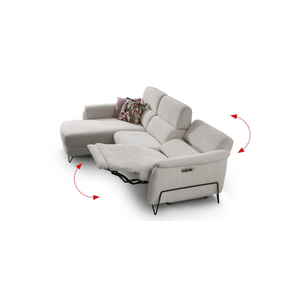 Sofa Relax w/ Chaiselong Estela