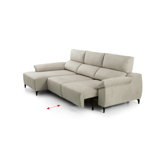 Sofa w/ Chaiselong Nina
