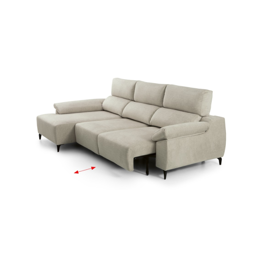 Sofa w/ Chaiselong Nina