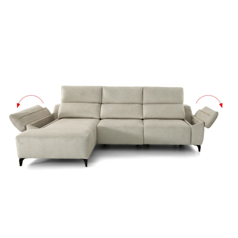 Sofa w/ Chaiselong Nina