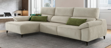 Sofa w/ Chaiselong Nina