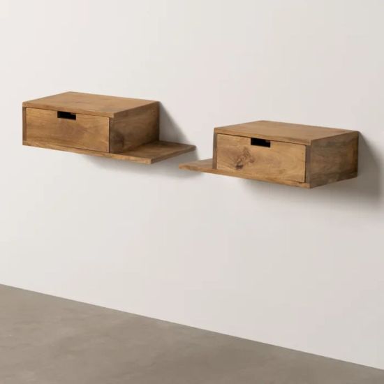 Set Bedside Table Malgnu