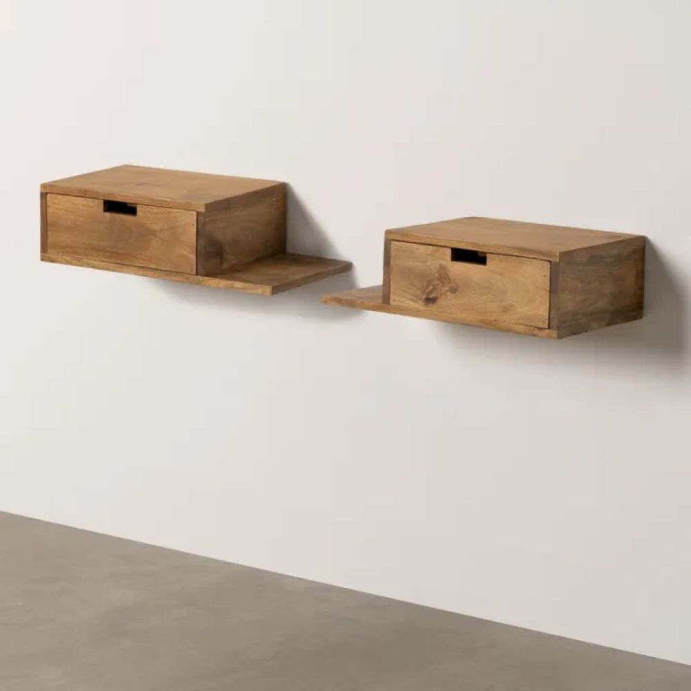 Set Bedside Table Malgnu