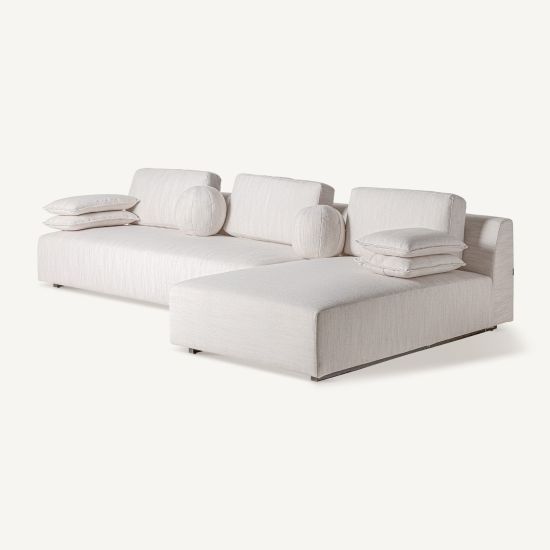 SOFA WITH CHAISE LONGUE TRAUN