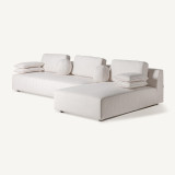 SOFA WITH CHAISE LONGUE TRAUN
