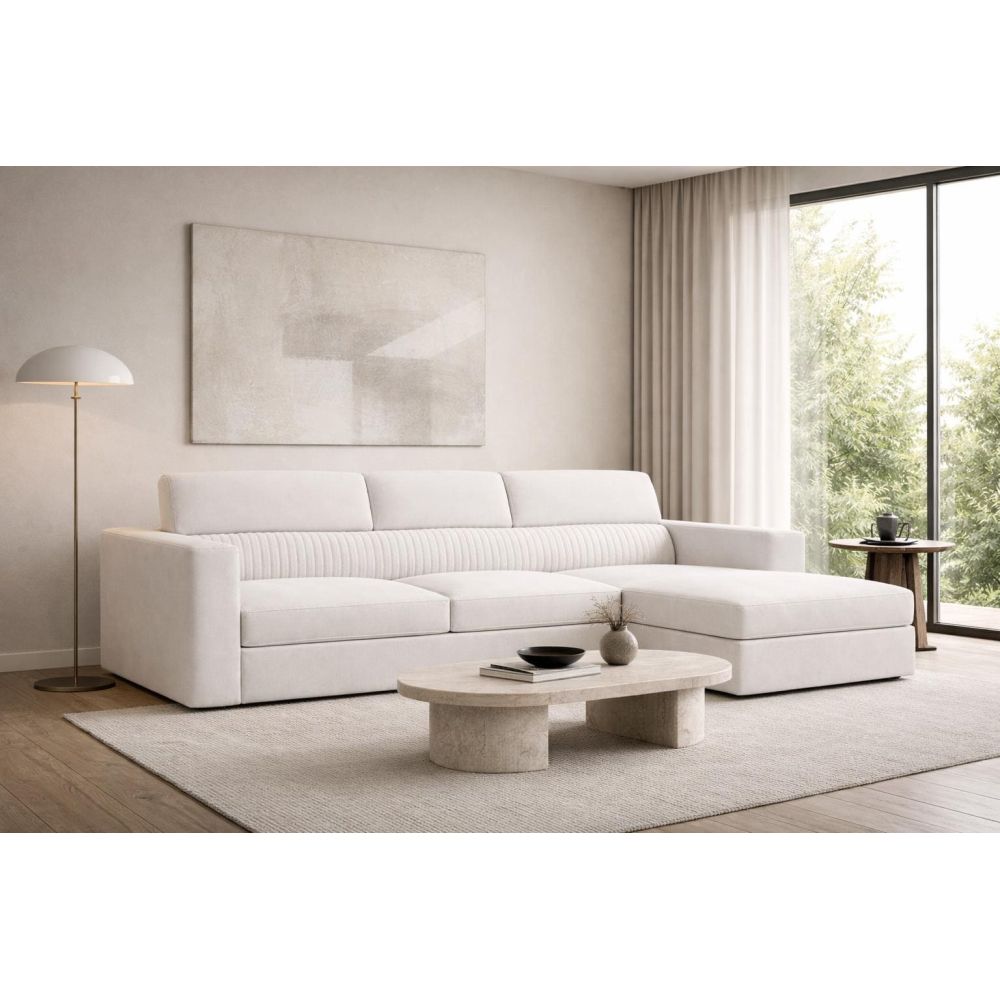 AURA SOFA WITH CHAISE LOUNGE